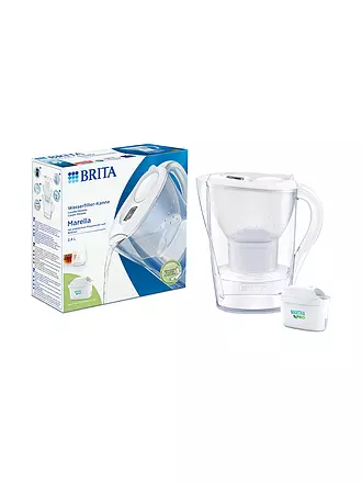 BRITA | Filtro de agua MARELLA 1,4l Blanco | 